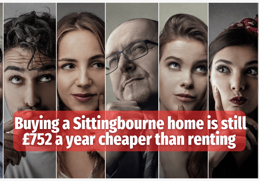 Buying a Sittingbourne Home is Still £752 a Year Cheaper Than Renting