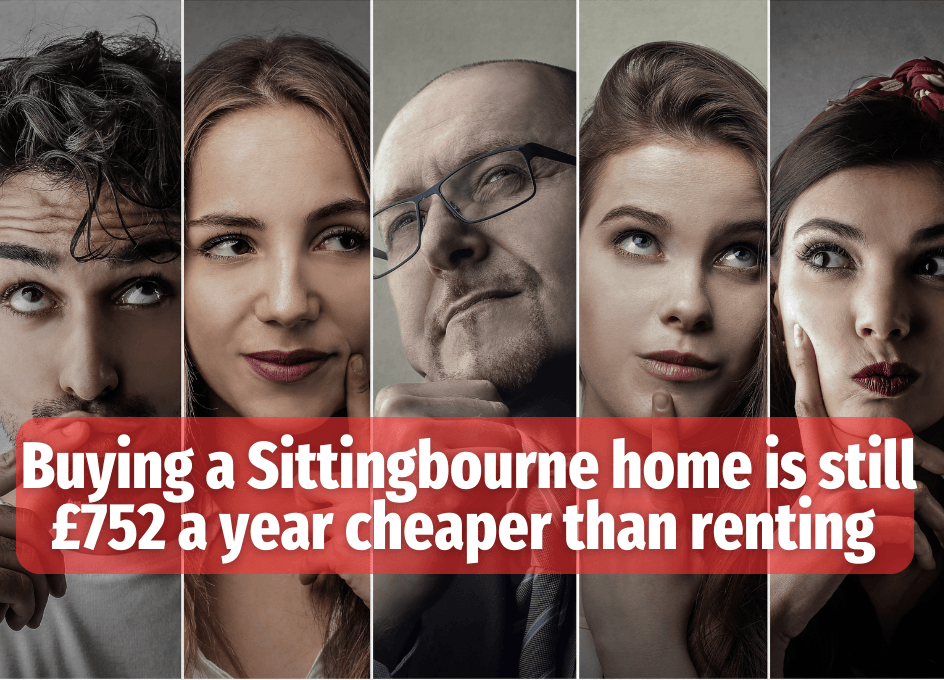 Buying a Sittingbourne Home is Still £752 a Year Cheaper Than Renting